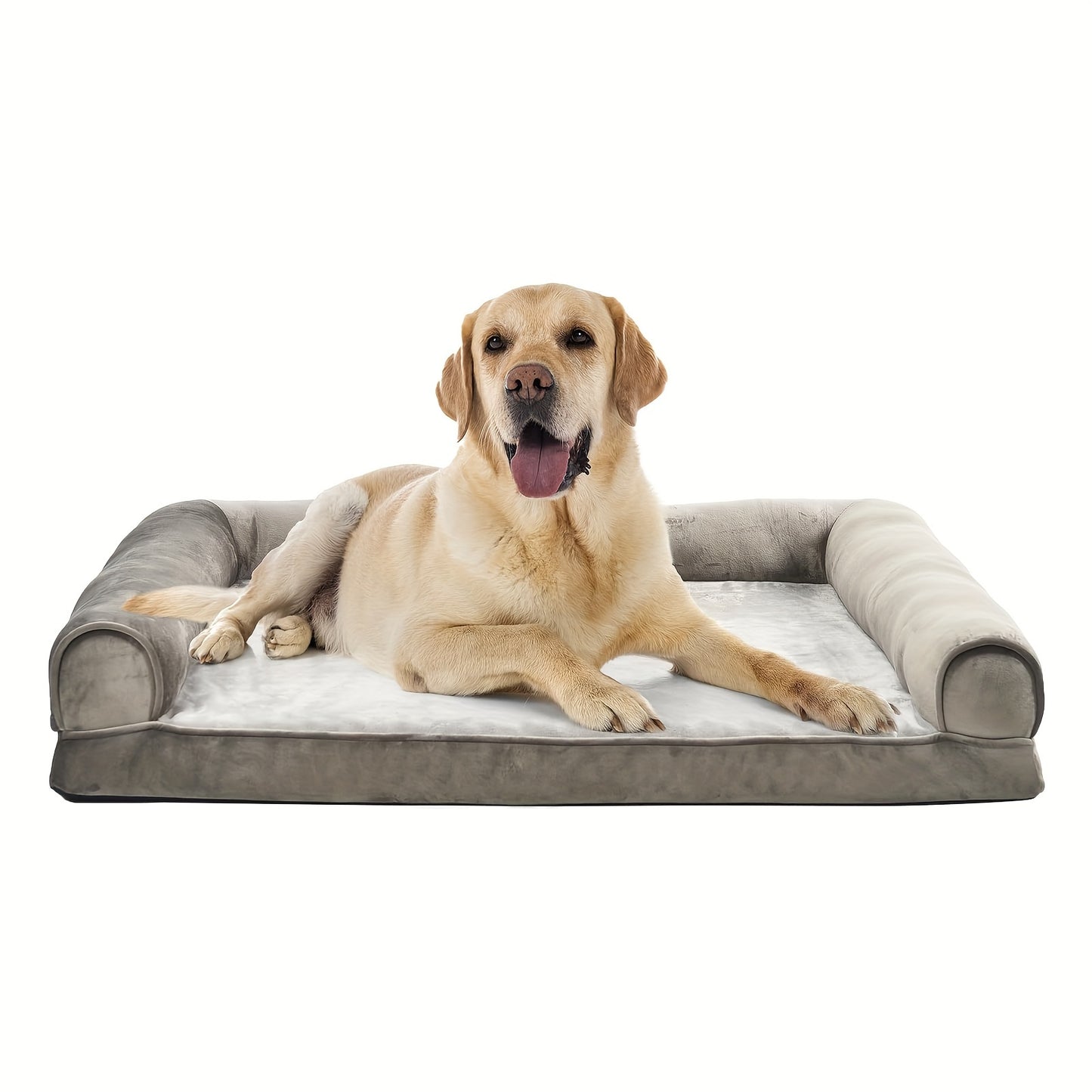 Orthopedic Dog Beds For Large Dogs, Non-Slip Bottom With Washable Removable Cover